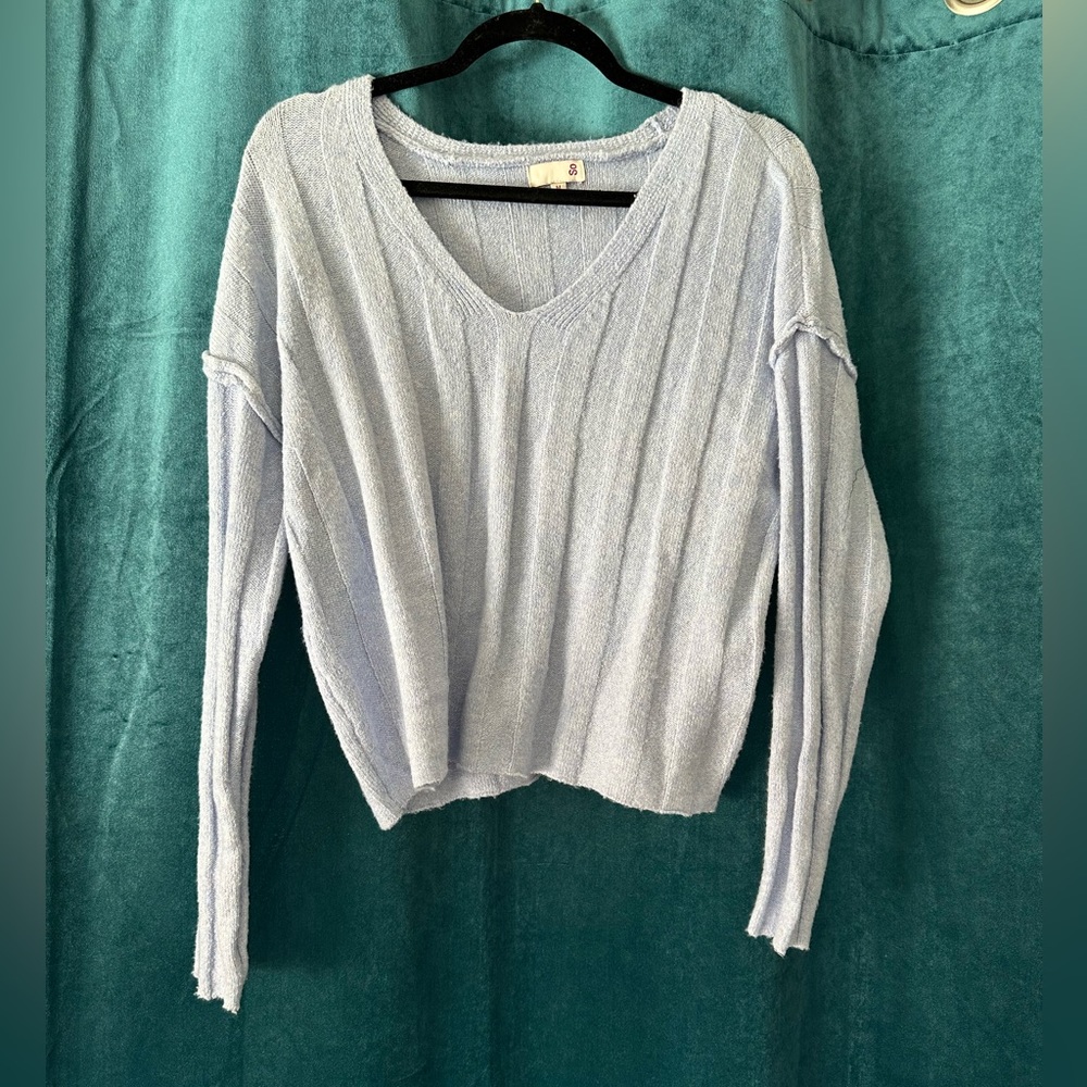 Pastel Blue Blouse (So)